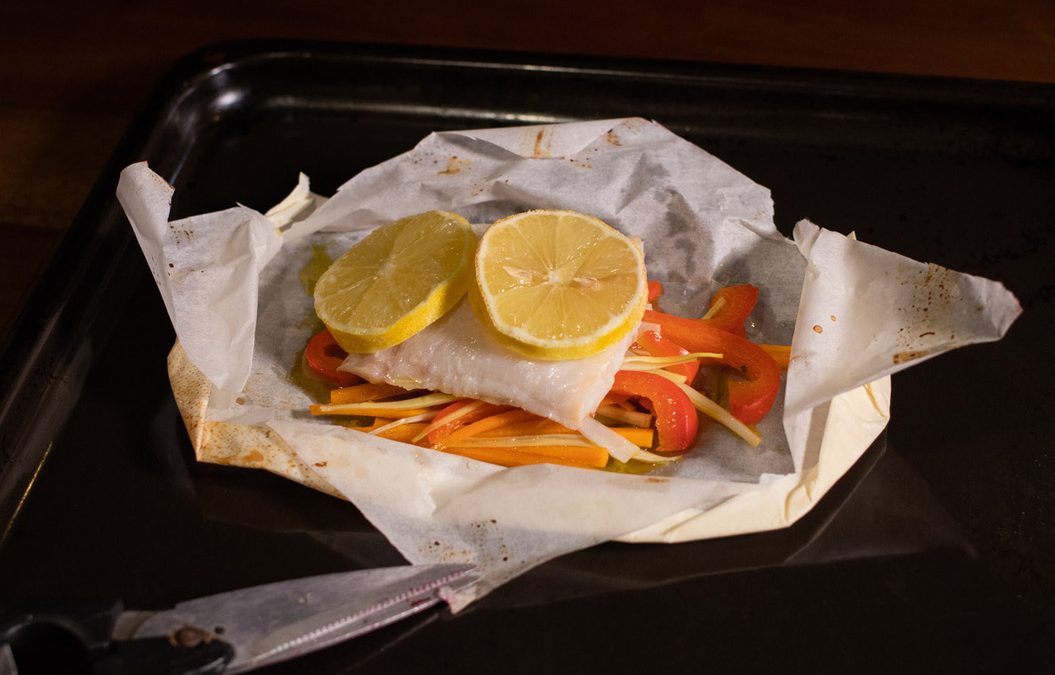 Filet of Cod “en papillote”
