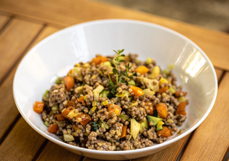 Buckwheat Salad with Roast Veg